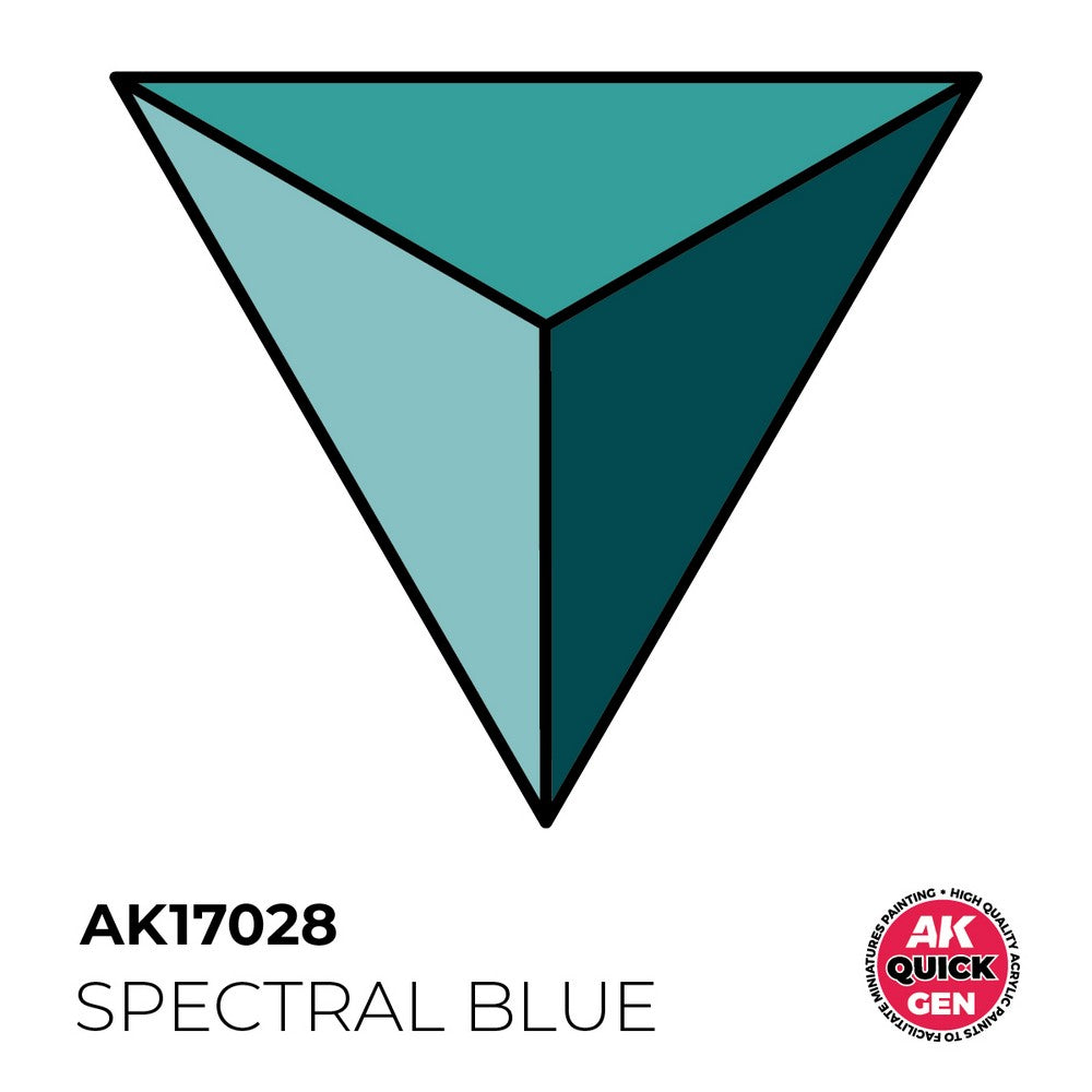 AK Interactive - Quick Gen - Spectral Blue 18 ml