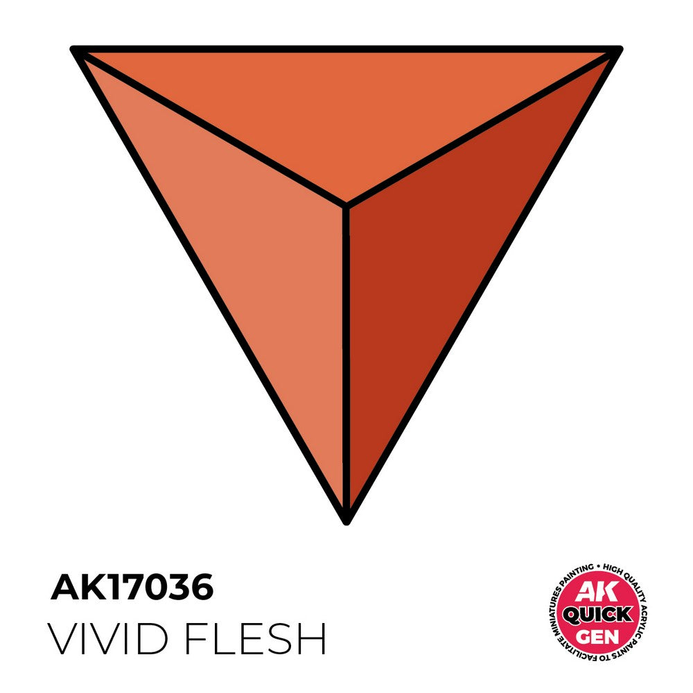AK Interactive - Quick Gen - Vivid Flesh 18 ml
