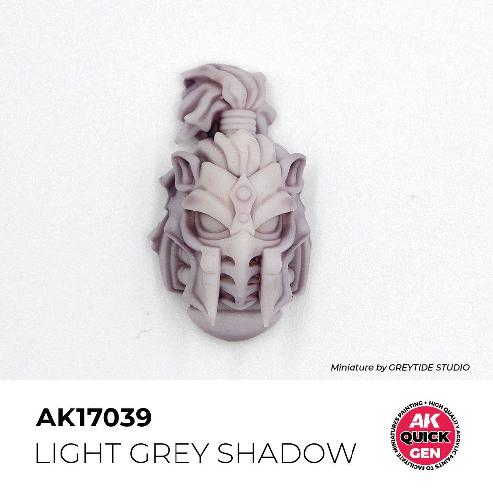 AK Interactive - Quick Gen - Light Grey Shadow 18 ml