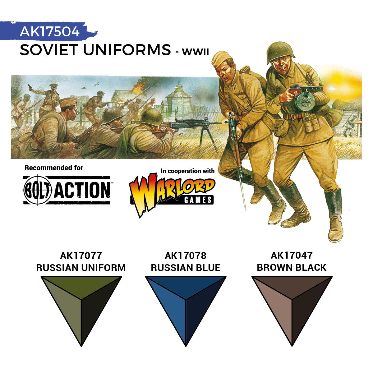 AK Interactive - Quick Gen - Soviet Uniforms Set