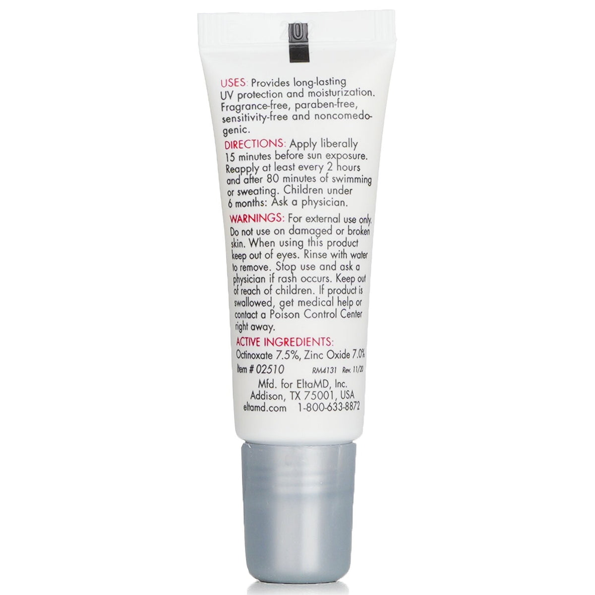 EltaMD - UV Lip Balm Water-Resistant SPF 36 - 8g/0.28oz