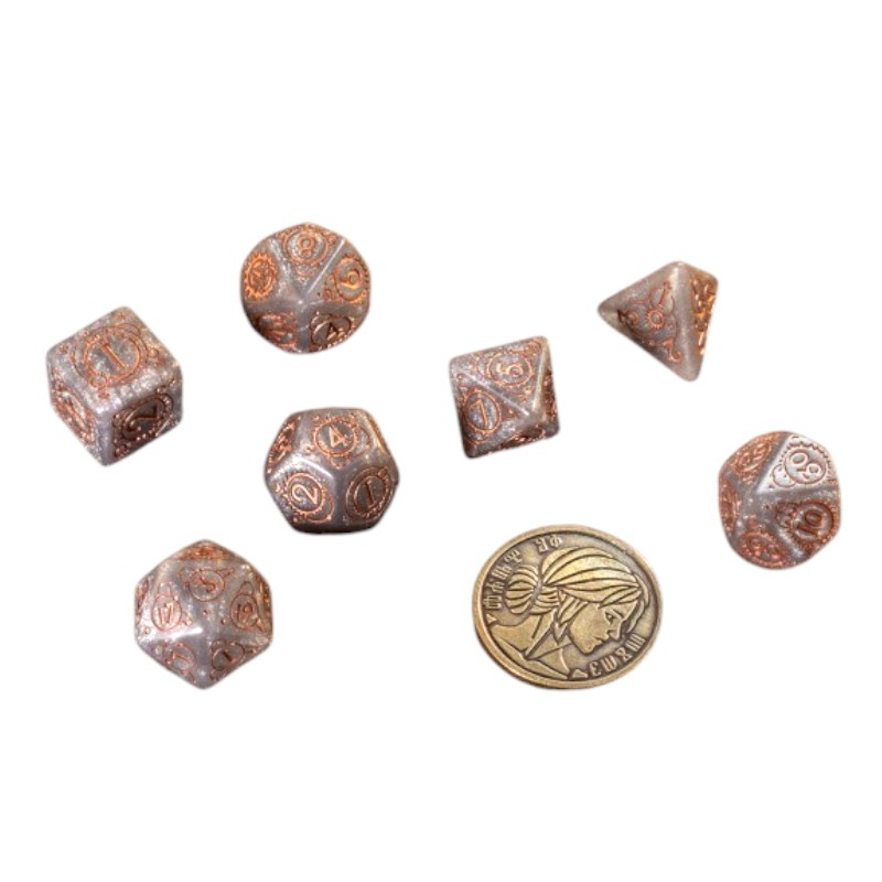 Q Workshop - The Witcher - Ciri - Elder of Blood Dice Set 7