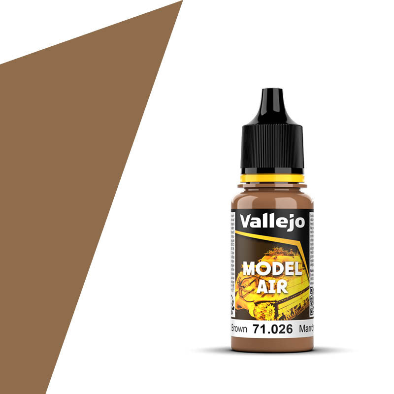 Vallejo - Model Air - USA Flat Brown 18 ml