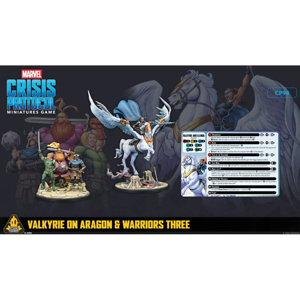 Marvel: Crisis Protocol - Valkyrie on Elendil & Warriors Three