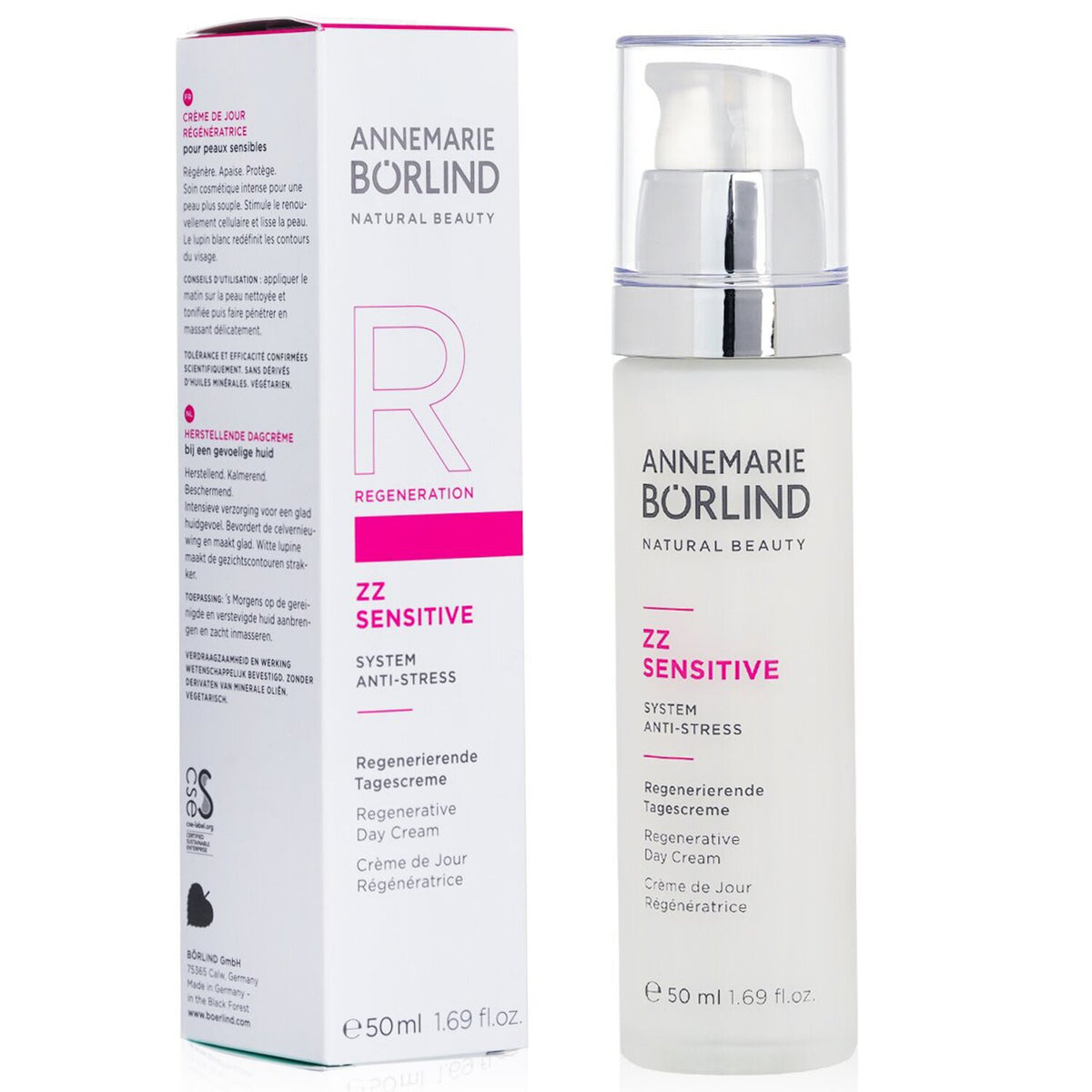 Annemarie Borlind - ZZ Sensitive System Anti-Stress Regenerative Day Cream - For