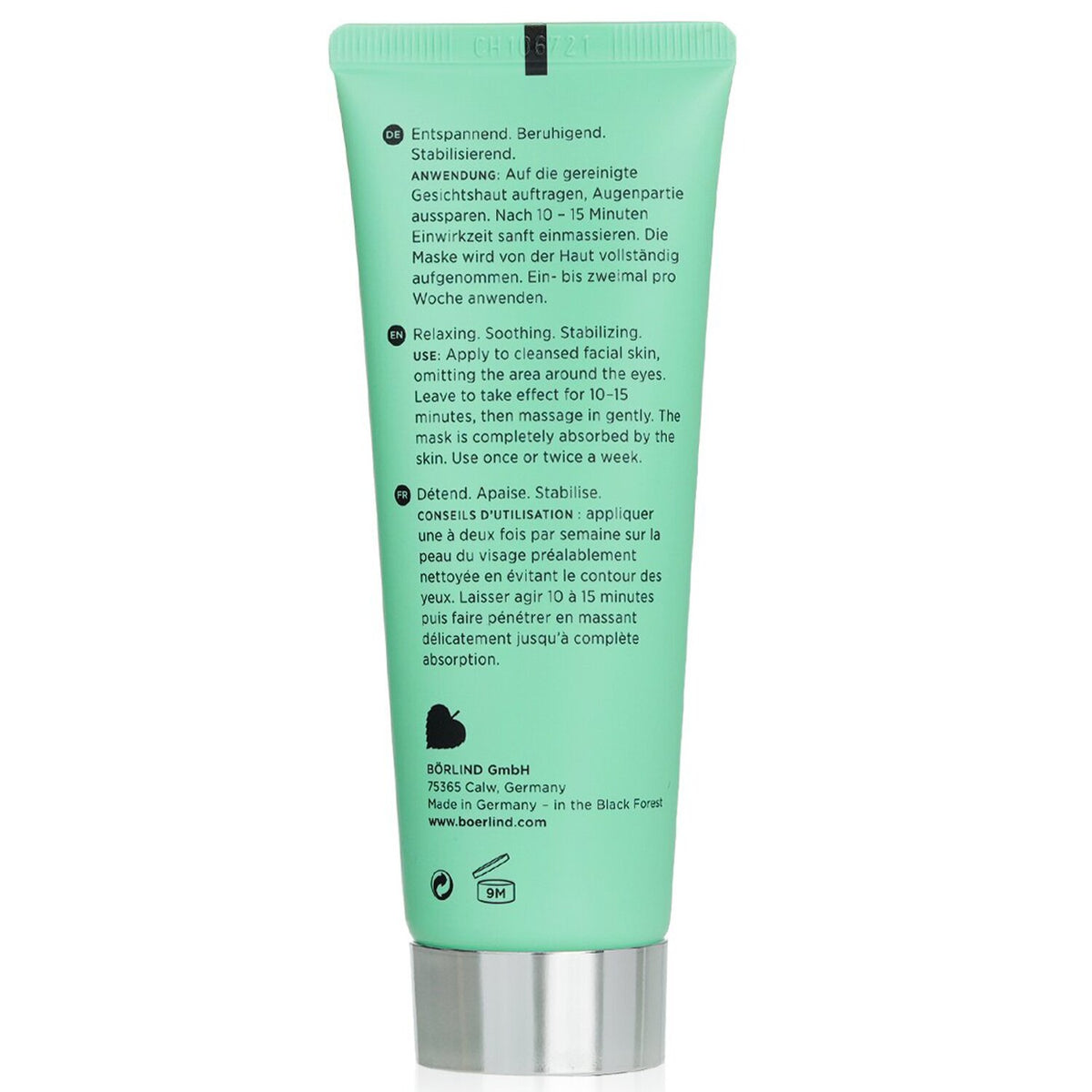 Annemarie Borlind - Sensitive Cream Mask - Intensive Care Mask For Sensitive Ski