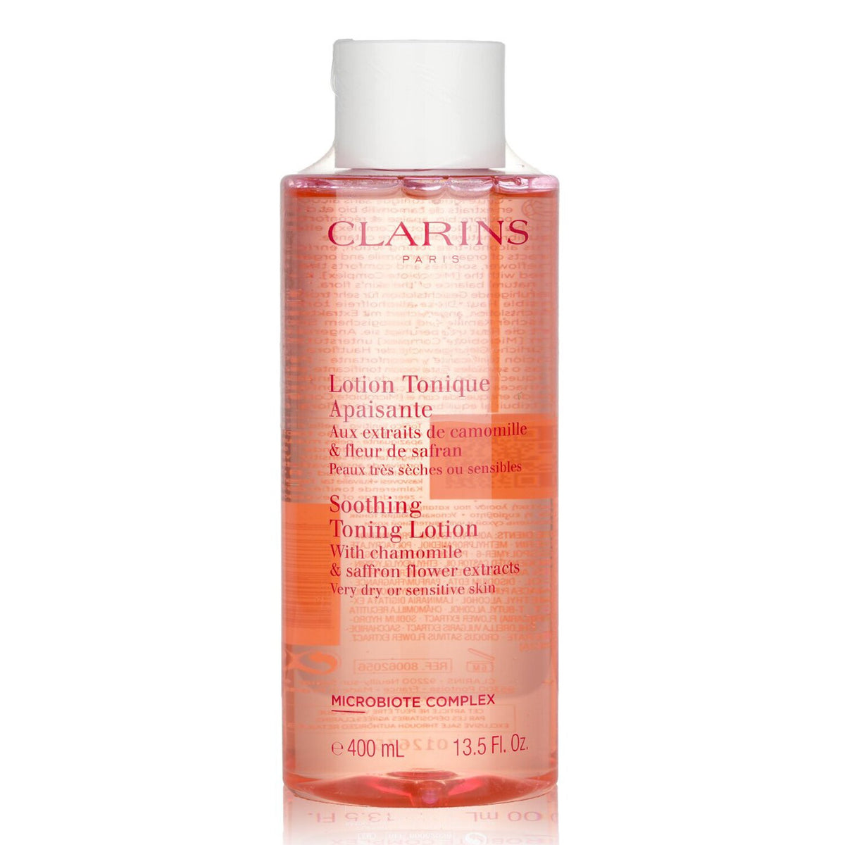 Clarins Soothing Toning Lotion with Chamomile & Saffron Flower Extracts - Ve