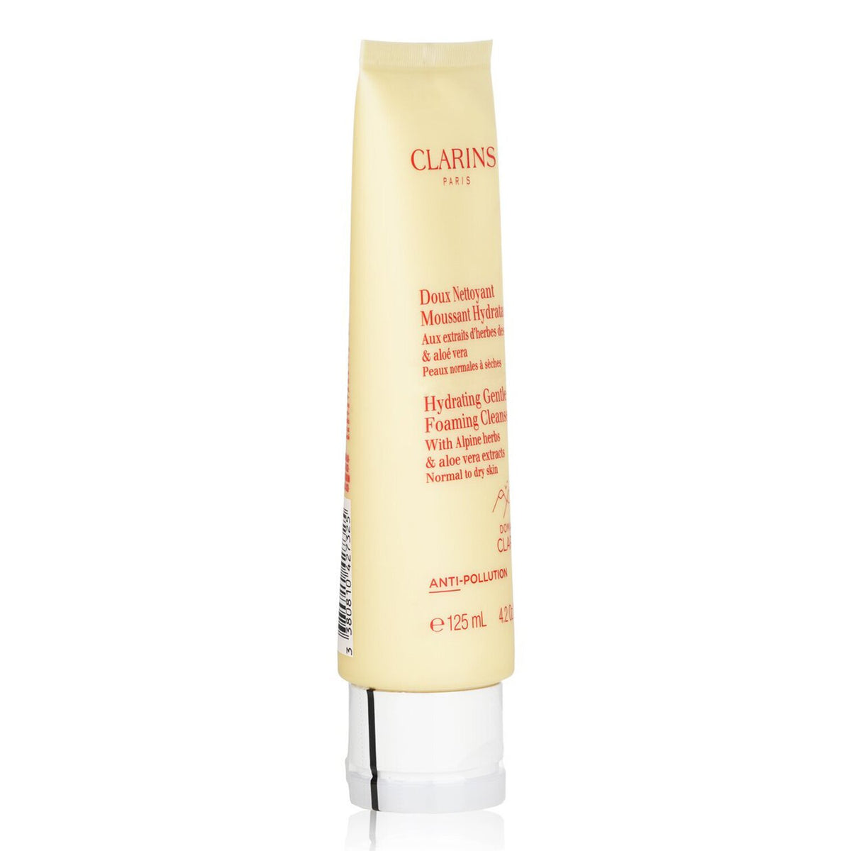 Clarins - Hydrating Gentle Foaming Cleanser with Alpine Herbs & Aloe Vera Extrac