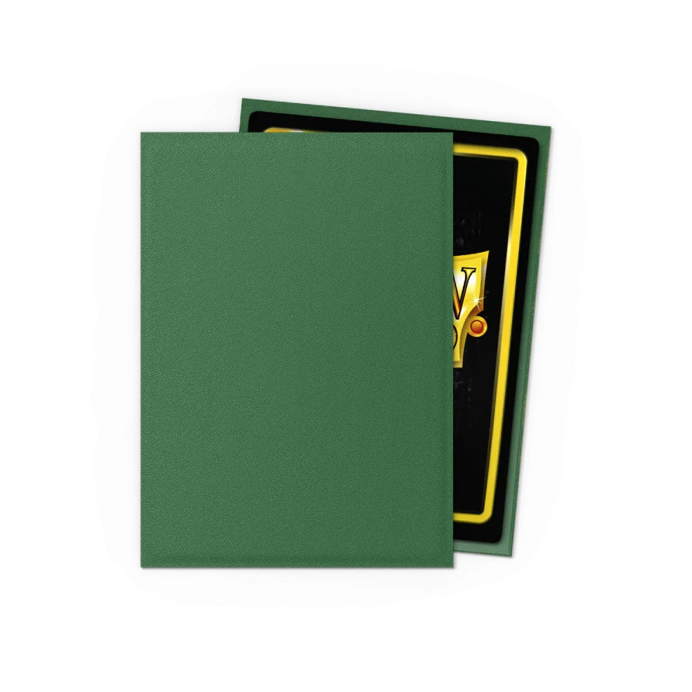Dragon Shield: Non-Glare Sleeves - Matte - Forest Green