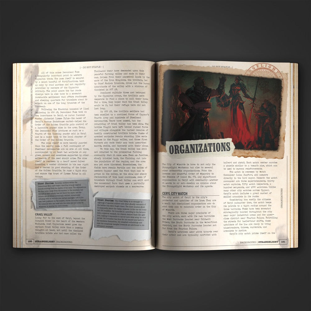 Iron Kingdoms RPG: Strangelight Workshop Core Book