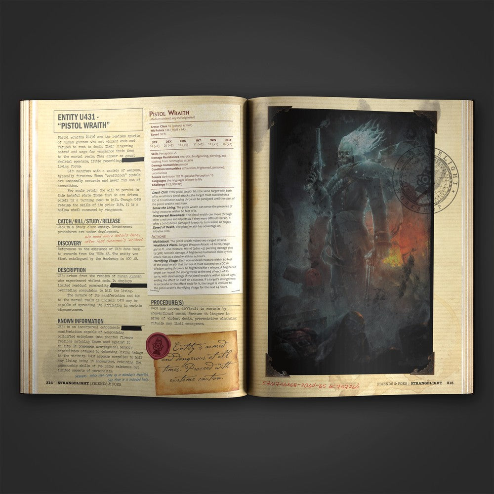 Iron Kingdoms RPG: Strangelight Workshop Specternomicon