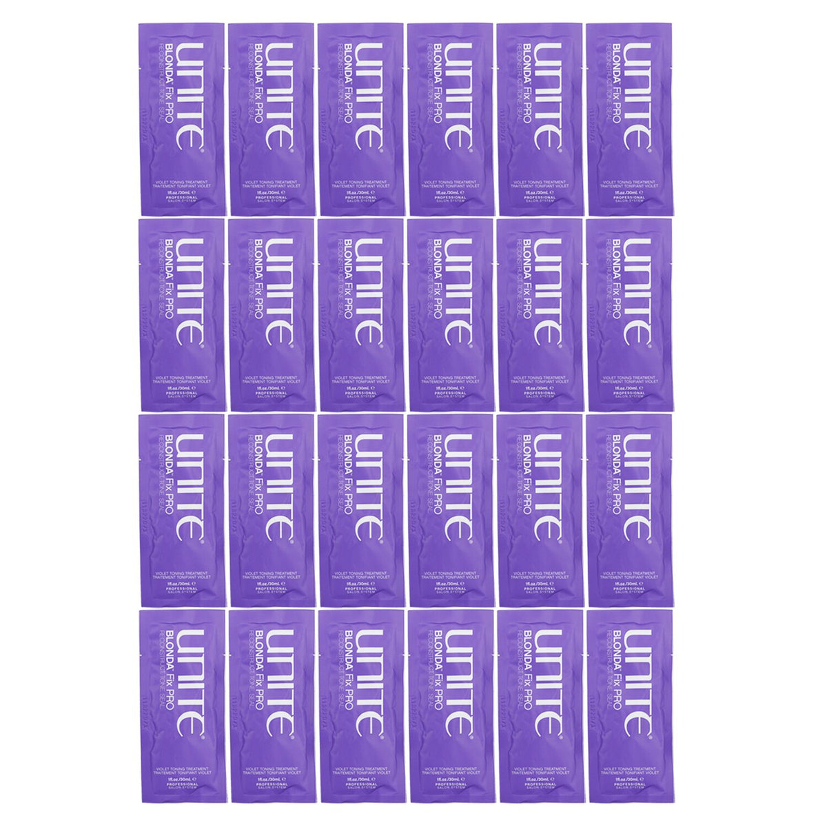 Unite - BLONDA Fix PRO Violet Toning Treatment (Salon Product) - 24x30ml/1oz