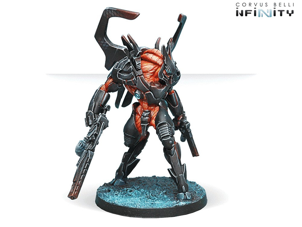 Infinity: Combined Army - Xeodron Batroids - Miniature Figure