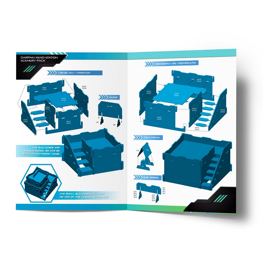 Infinity: Scenery - Darpan Xeno-Station Scenery Pack