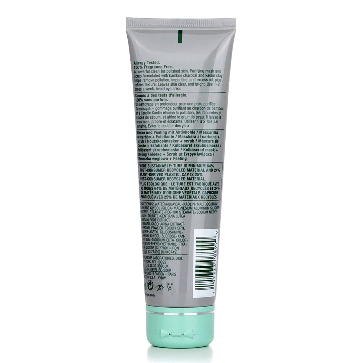 Clinique - All About Clean 2-In-1 Charcoal Mask + Scrub - 100ml/3.4oz