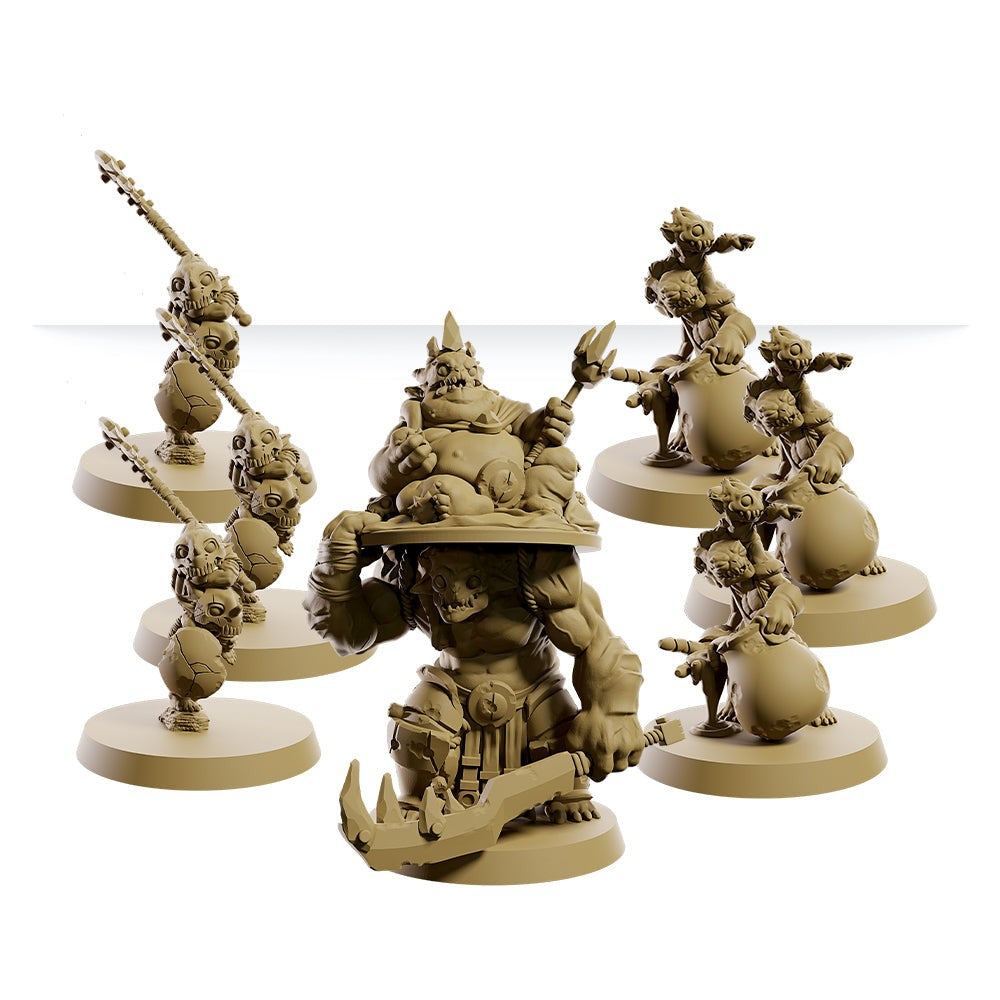 Warcrow Adventures: Expansion set - The underground rascals (EN & ES)