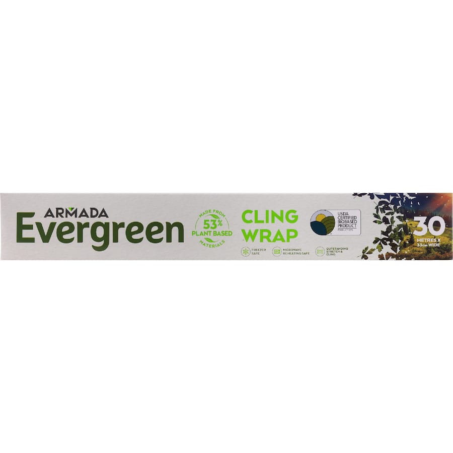 Armada Evergreen Cling Wrap Plant Based 33cm 30m