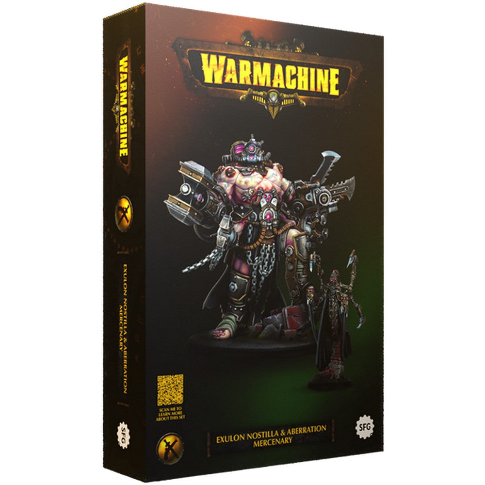 Warmachine: Mercenary: Exulon Nostilla and Aberration