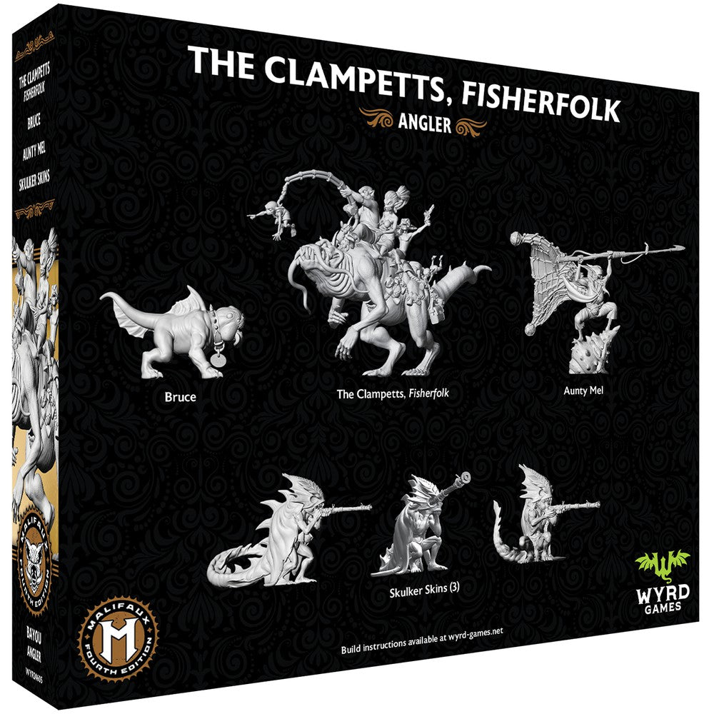 Wyrd Games: Malifaux: Bayou: The Clampetts - Fisherfolk