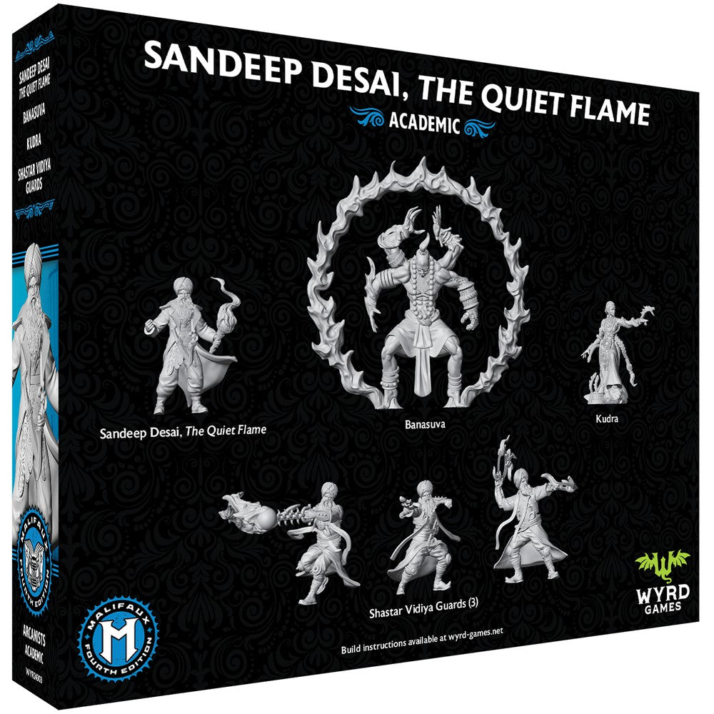 Wyrd Games: Malifaux: Arcanists: Sandeep Desai - The Quiet Flame