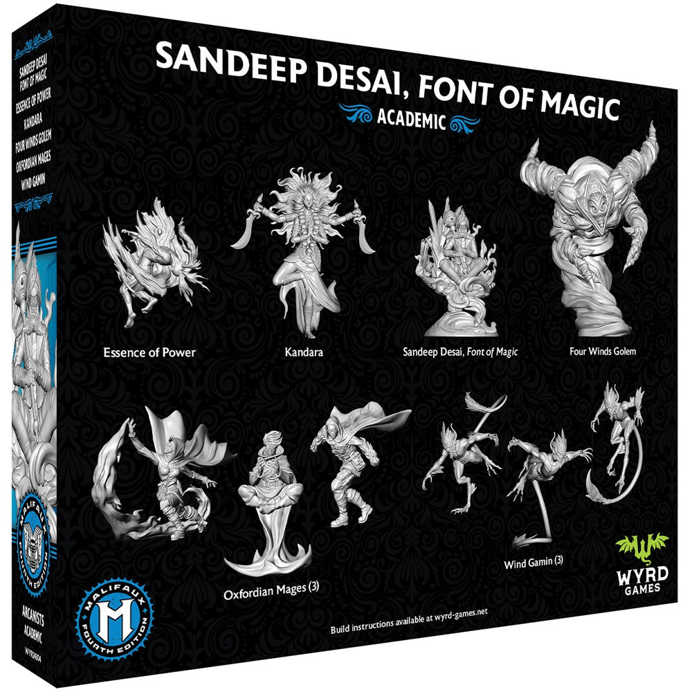 Wyrd Games: Malifaux: Arcanists: Sandeep Desai - Font of Magic