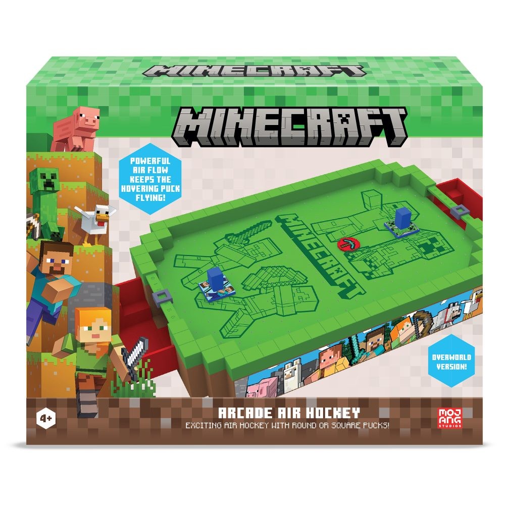 Minecraft: Arcade Air Hockey (Core Series) - Overworld - Board Game