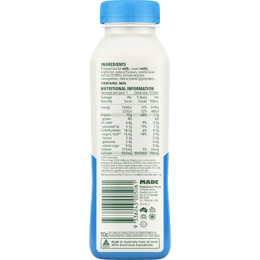 Rokeby Protein Smoothie Vanilla Wafer