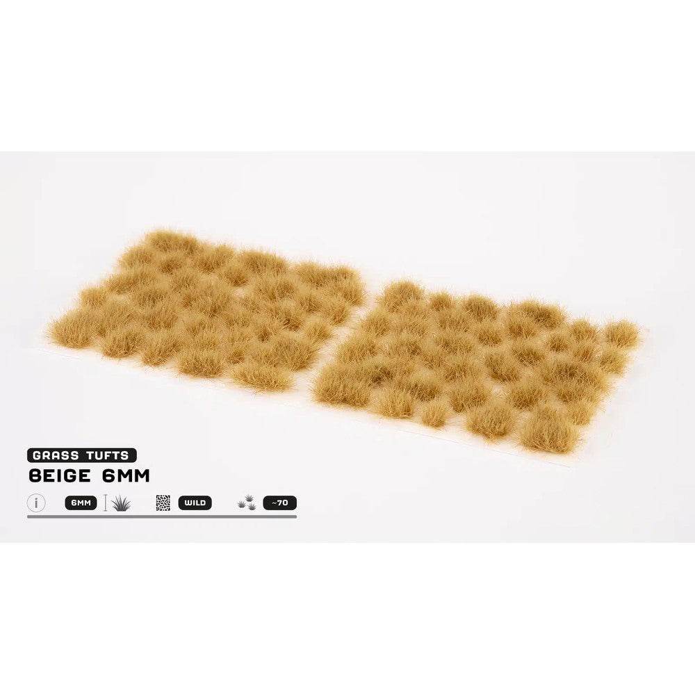 Gamers Grass - Grass Tufts - 6mm - Beige - Wild