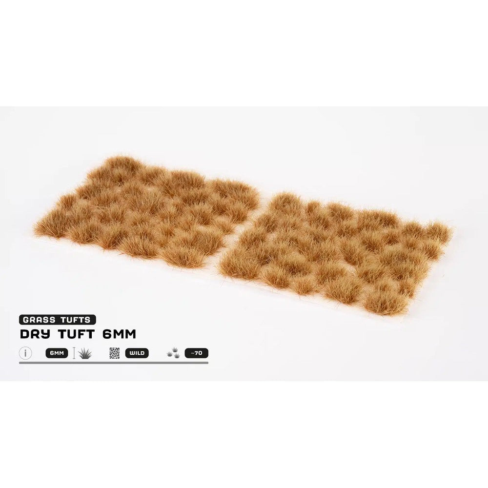 Gamers Grass - Grass Tufts - 6mm - Dry Tuft - Wild - Miniature Terrain