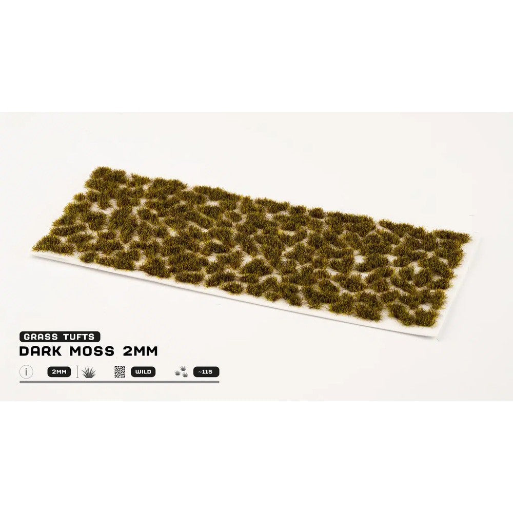 Gamers Grass - Grass Tufts - 2mm - Dark Moss - Hobby Tool