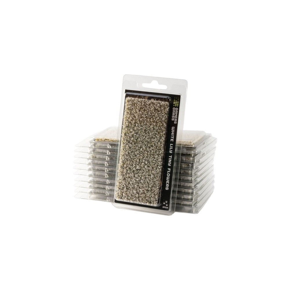 Gamers Grass - Grass Tufts - Flowers - White Lily Tiny - Hobby Tool
