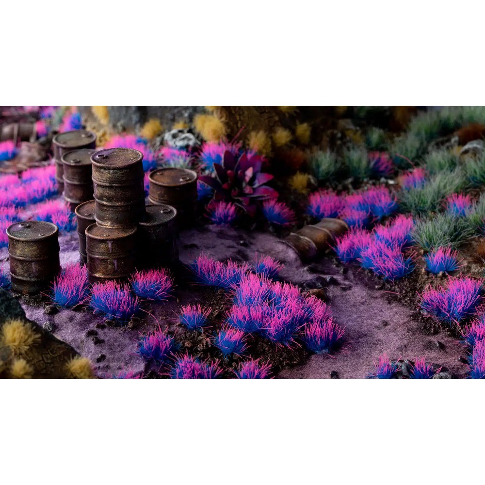 Gamers Grass - Grass Tufts - Alien Tufts - Alien Neon - Miniature Figure