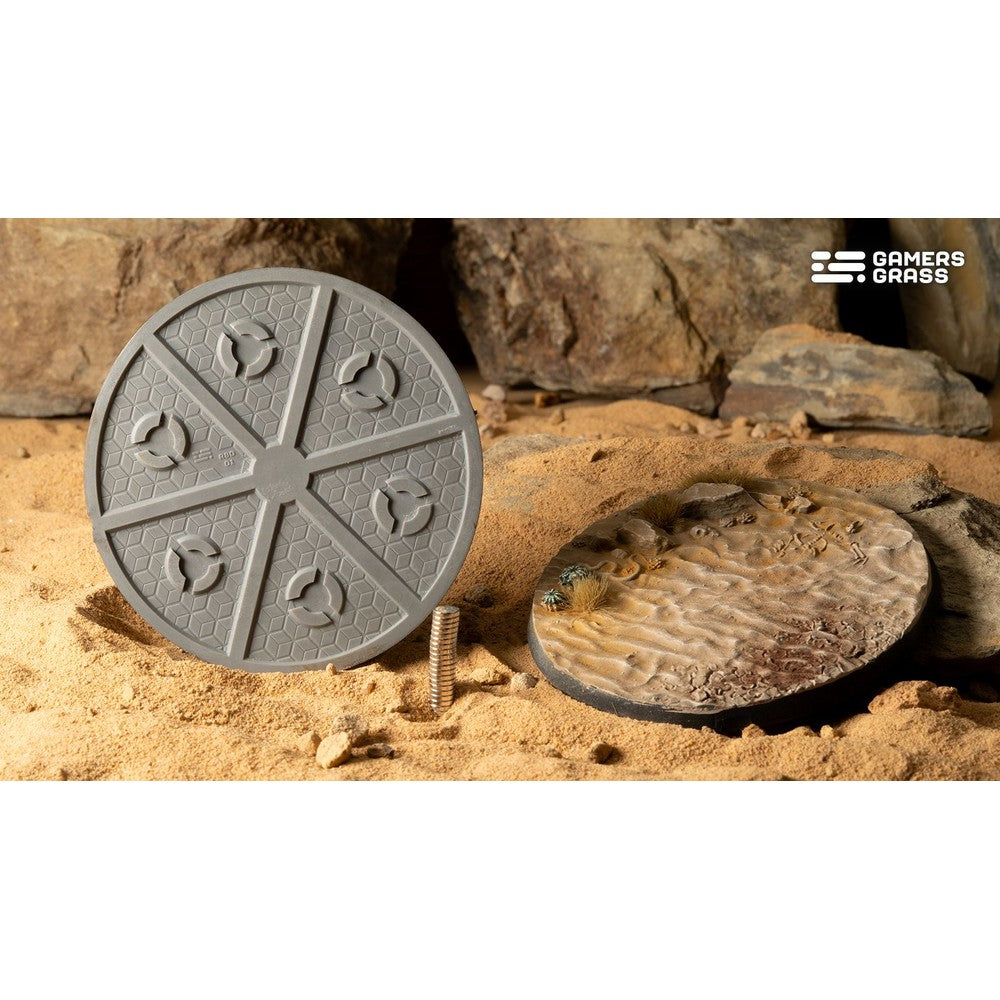 Gamers Grass - Battle Ready Bases - Deserts of Maahl - Round 80mm (x1)