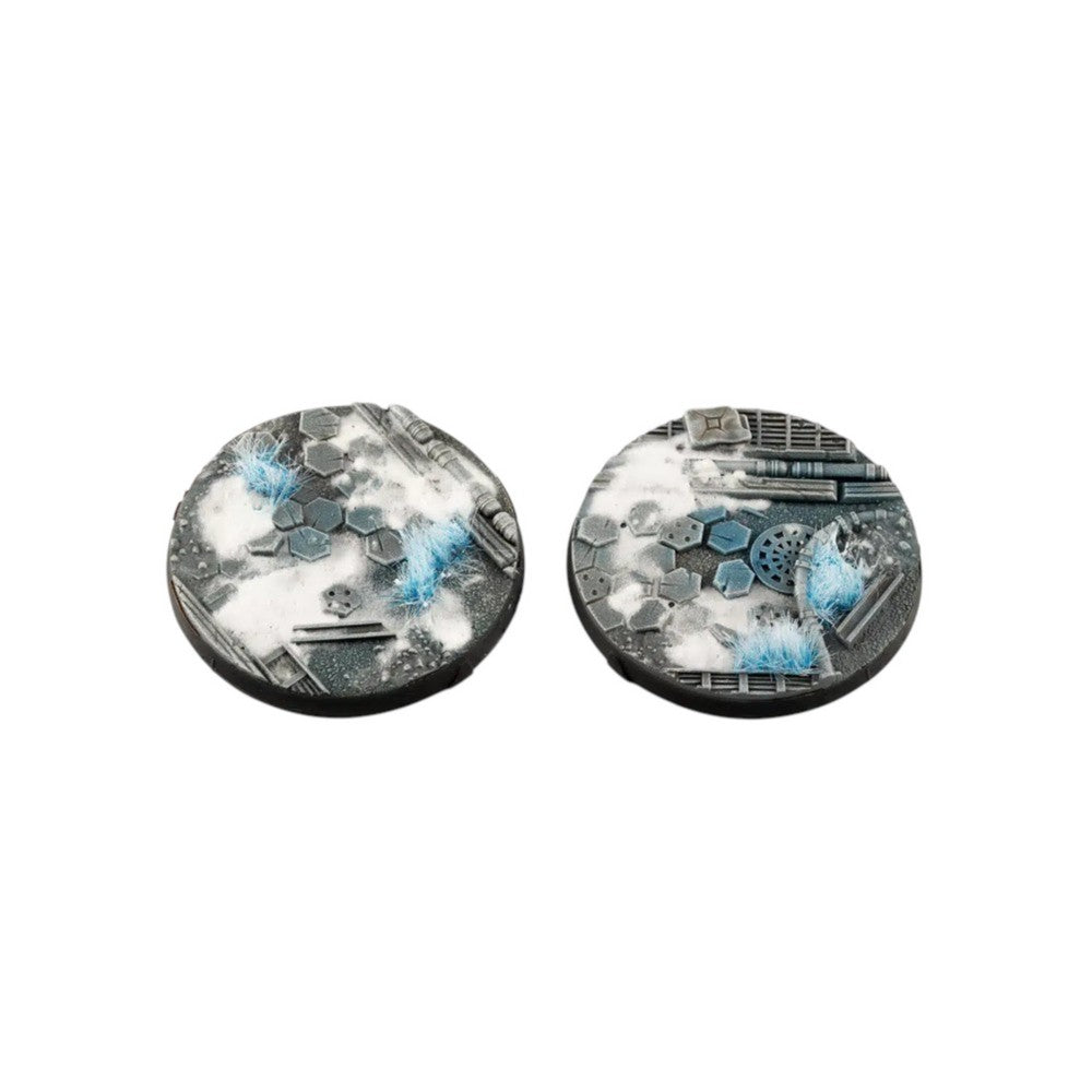 Gamers Grass - Battle Ready Bases - Svalarheima's Outpost - Round 55mm (2x)