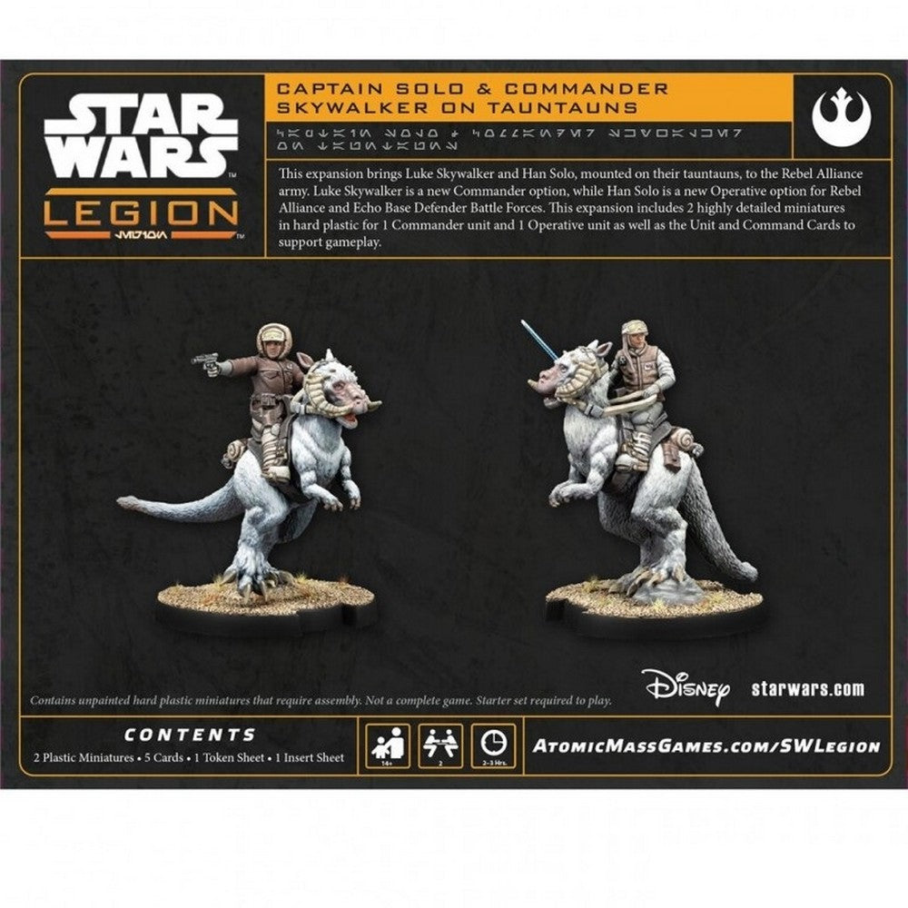 Star Wars: Legion - Captain Solo & Commander Skywalker on Tauntuns
