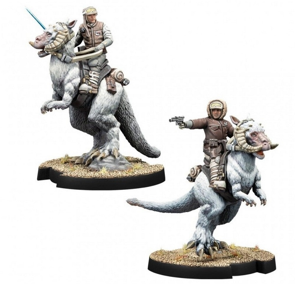 Star Wars: Legion - Captain Solo & Commander Skywalker on Tauntuns