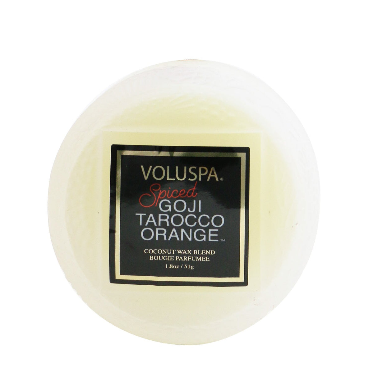 Voluspa - Macaron Candle - Spiced Goji Tarocco Orange - 51g/1.8oz