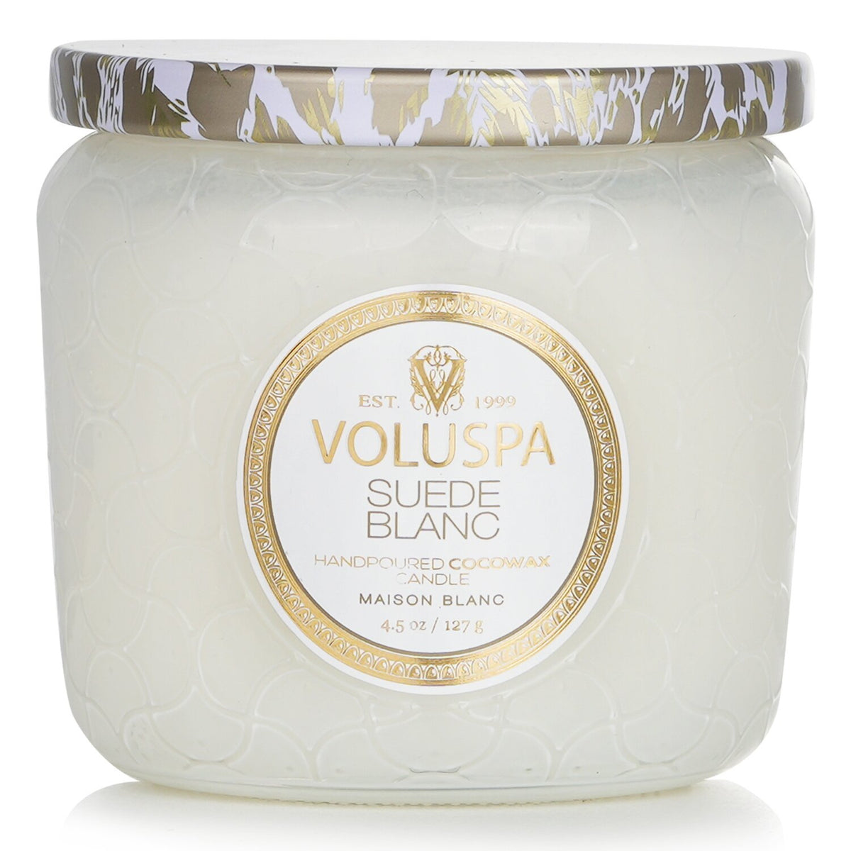 Voluspa - Petite Jar Candle - Suede Blanc - 127g/4.5oz