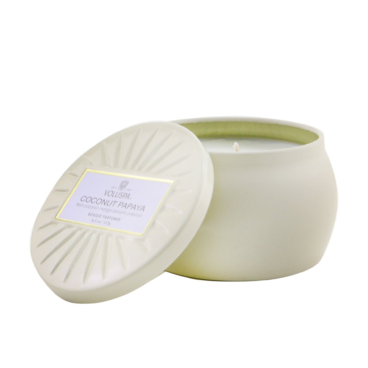 Voluspa - Mini Tin Candle - Coconut Papaya - 127g/4.5oz