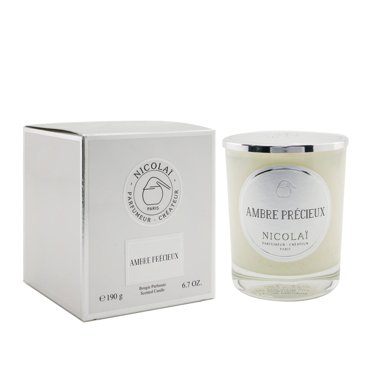 Nicolai - Scented Candle - Ambre Precieux - 190g/6.7oz