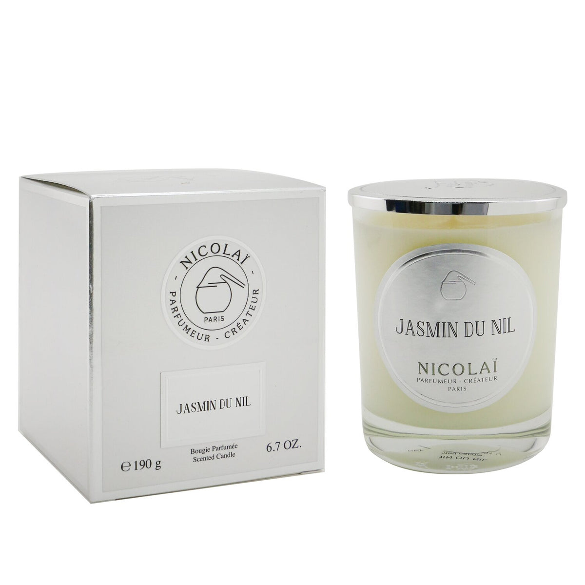 Nicolai - Scented Candle - Jasmin Du Nil - 190g/6.7oz