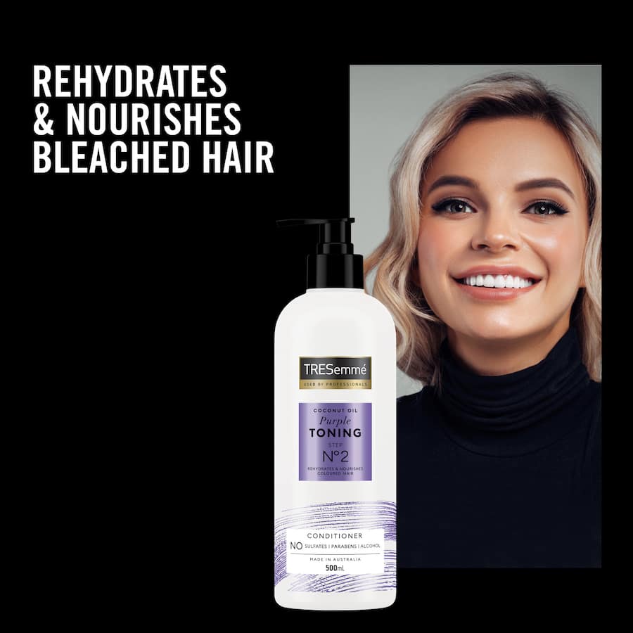 Tresemme Conditioner Purple Toning Pump 500mL