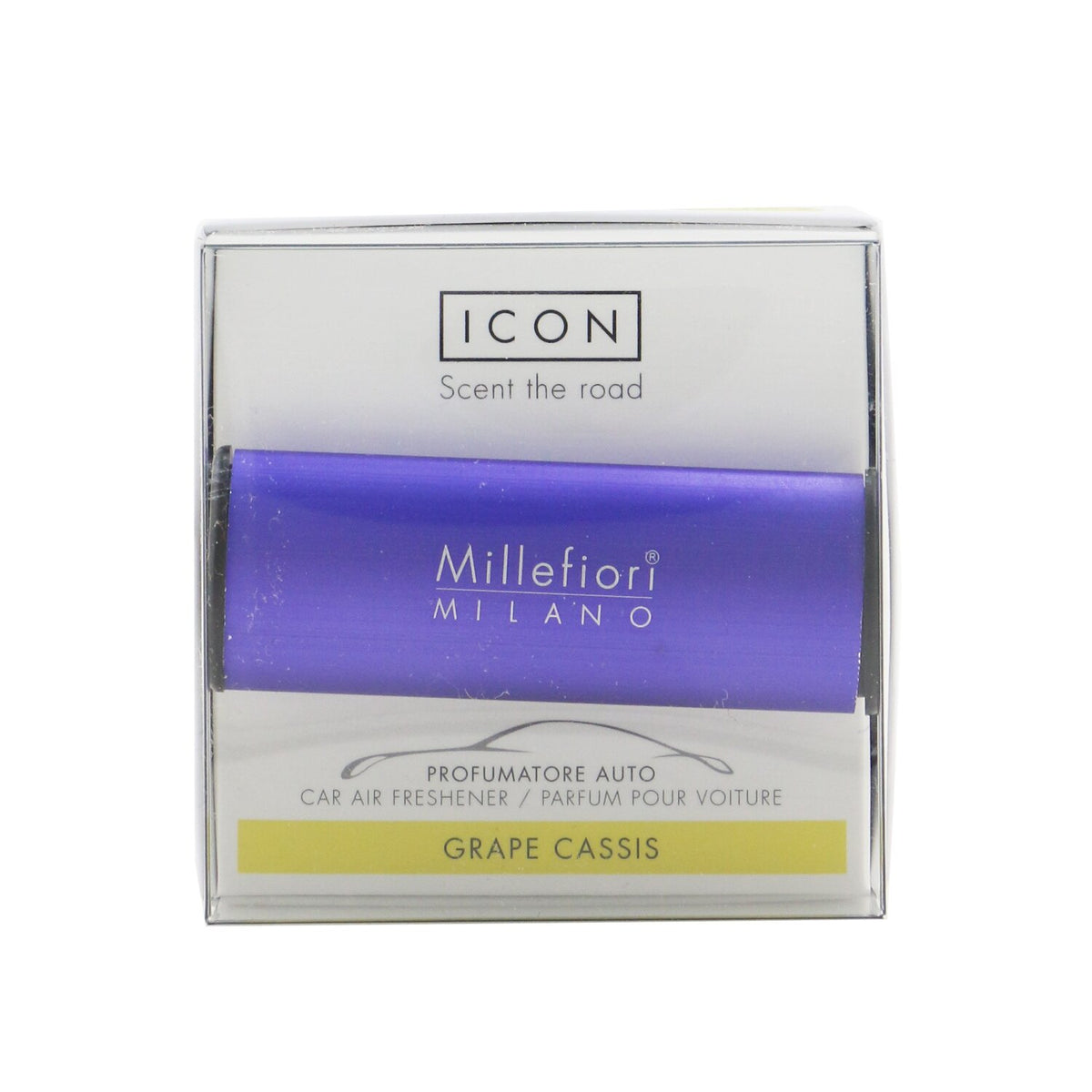 Millefiori - Icon Classic Car Air Freshener - Grape Cassis - 1pc