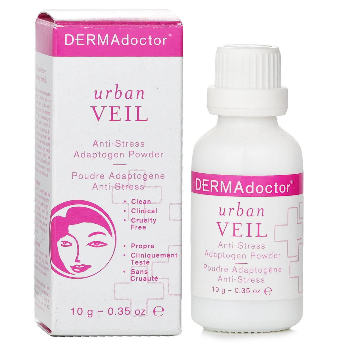 DERMAdoctor - Urban Veil Anti-Stress Adaptogen Powder - 10g/0.35oz