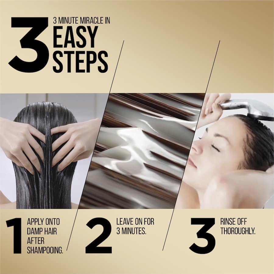 Pantene 3 Minute Miracle Conditioner Collagen Repair & Protect 600mL