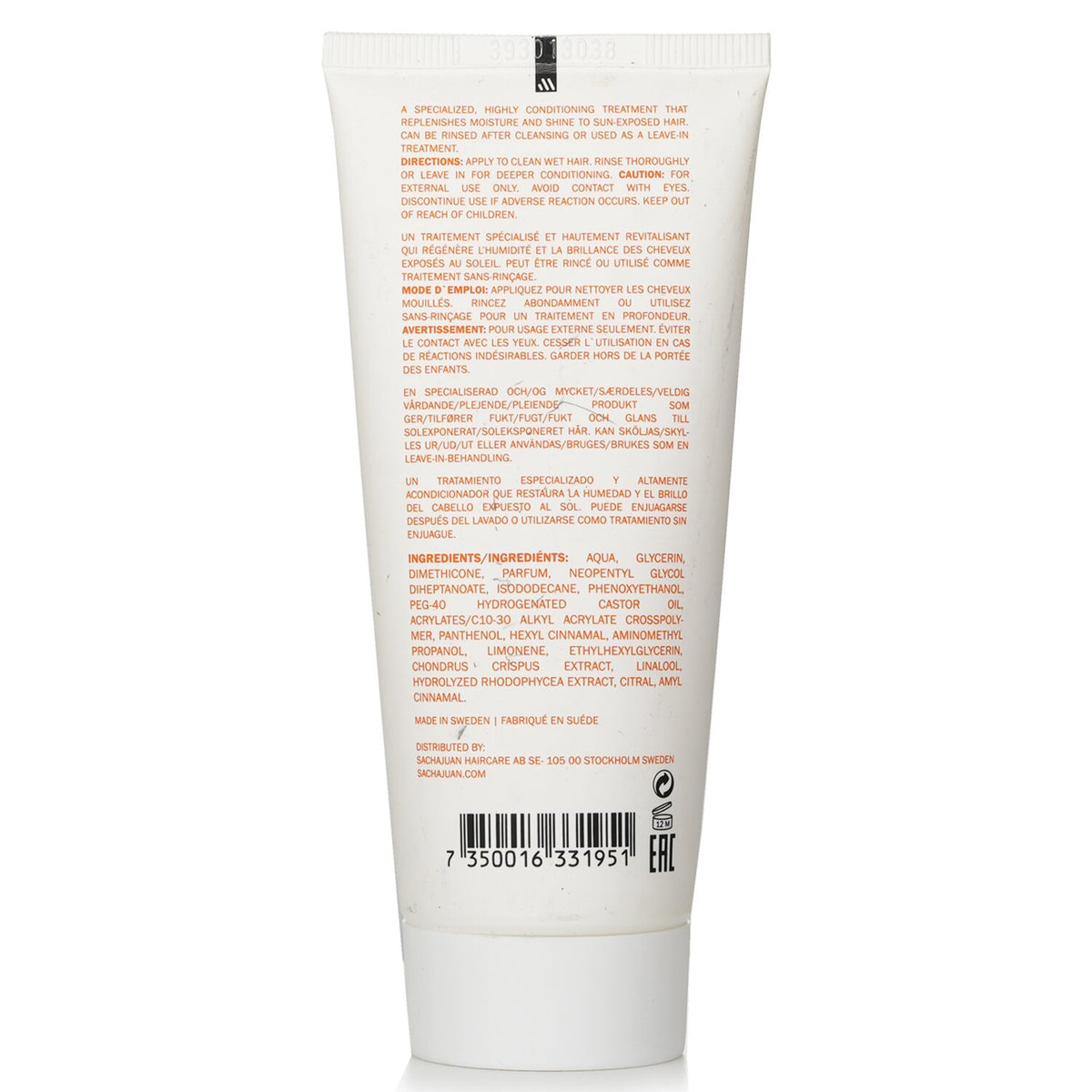 Sachajuan - Hair After The Sun - 100ml/3.4oz