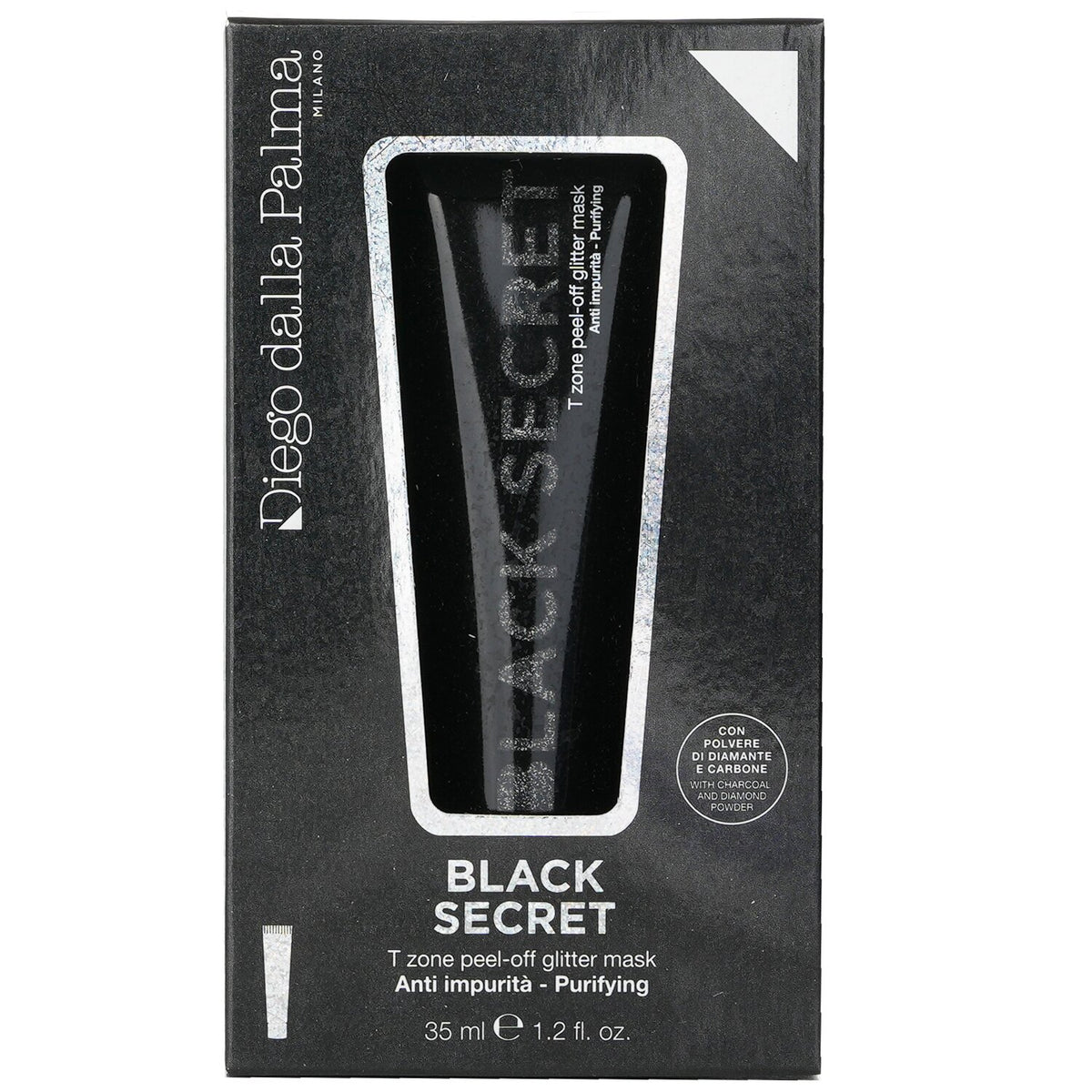 Diego Dalla Palma Milano - Black Secret T Zone Peel-Off Glitter Mask - 35ml/1.2