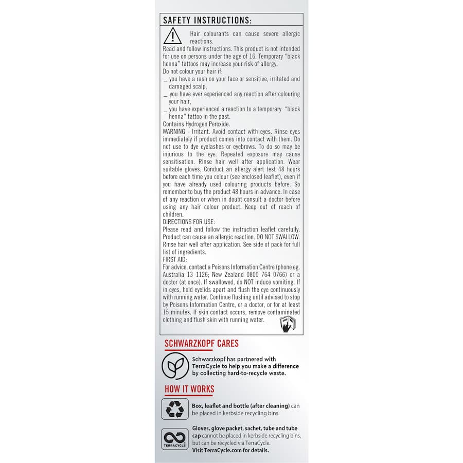 Schwarzkopf Live Colour Permanent Hair Colour Blue Mercury