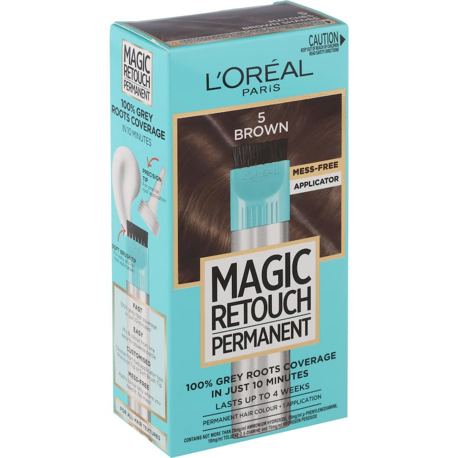 L'oreal Paris Magic Retouch Permanent Hair Colour 5 Brown