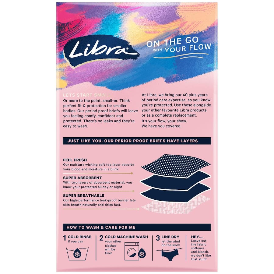 Libra Period Underwear Hipster Medium